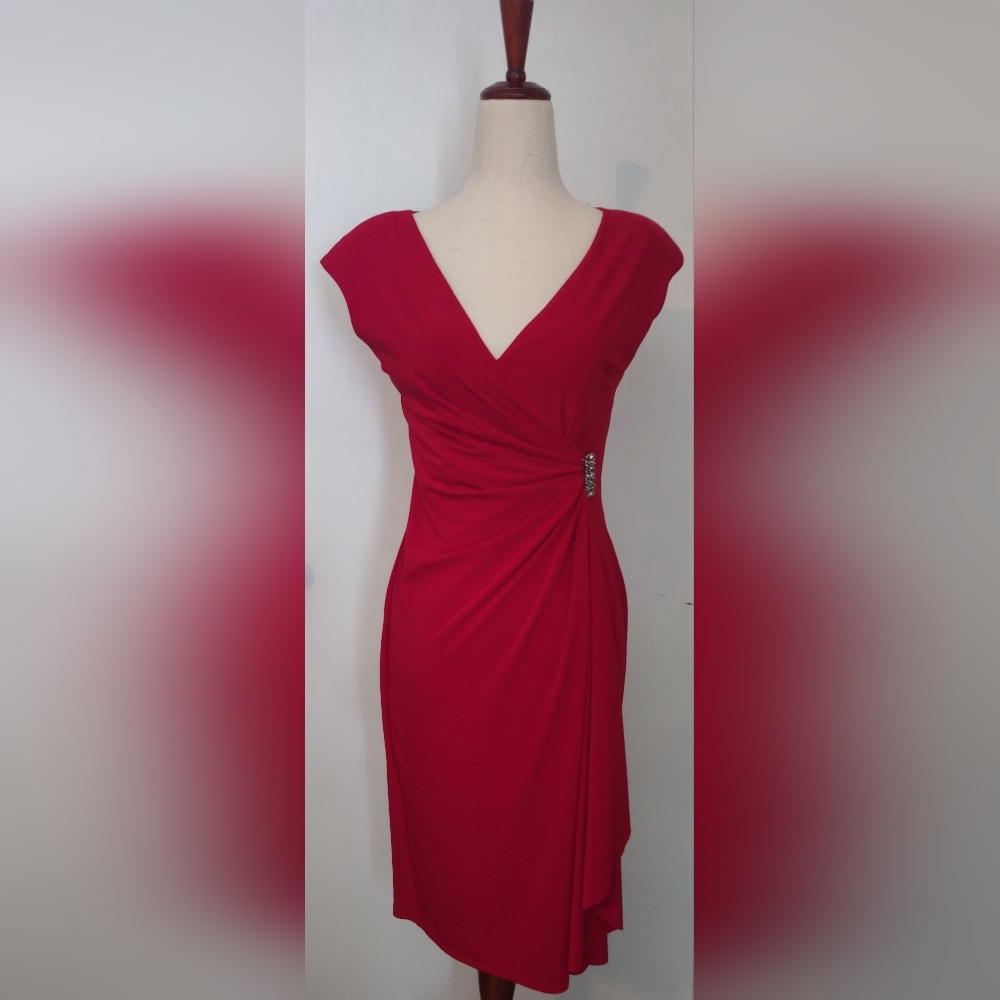 American Living red sleeveless dress